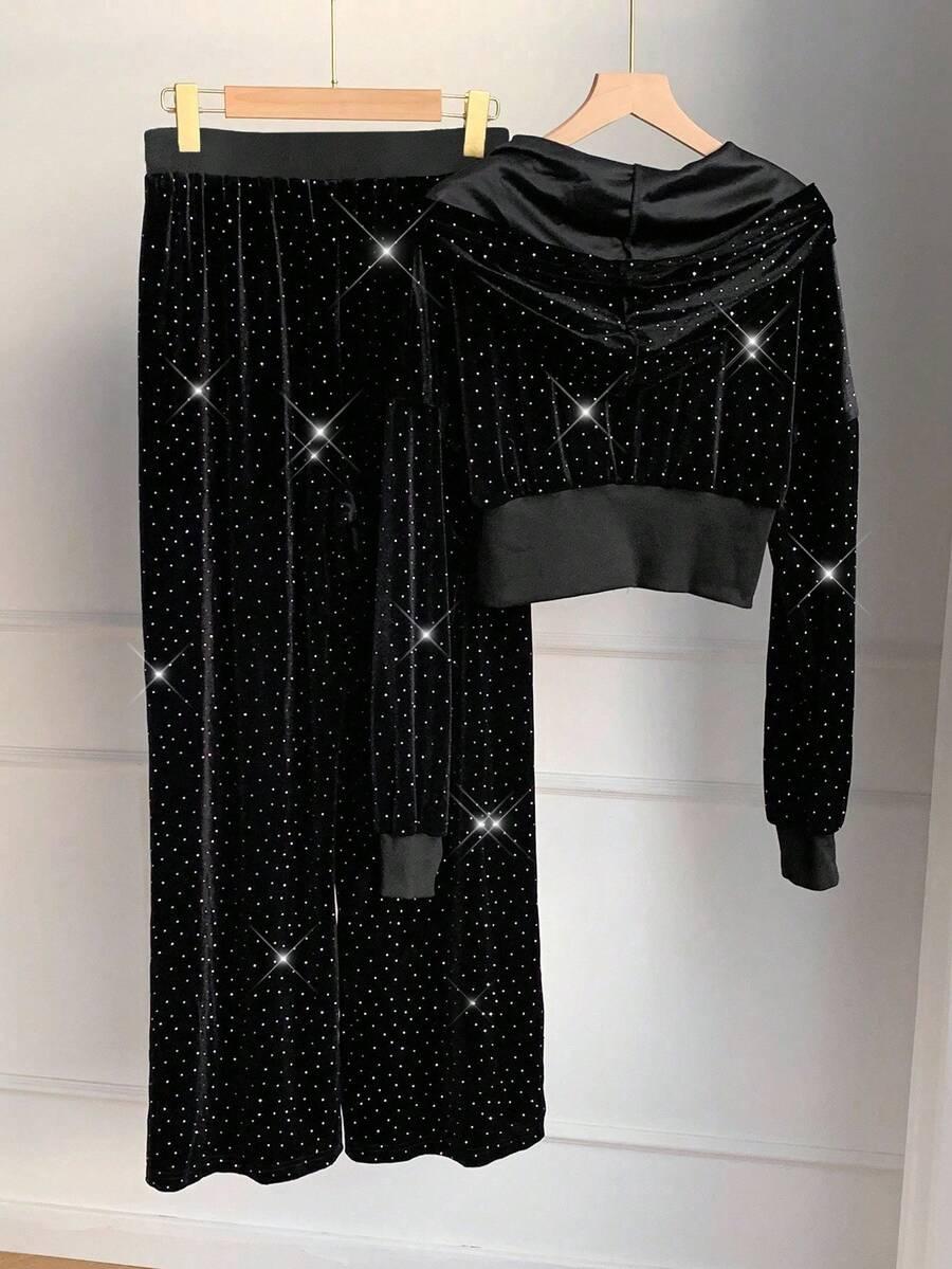 czarna bluza kaptur