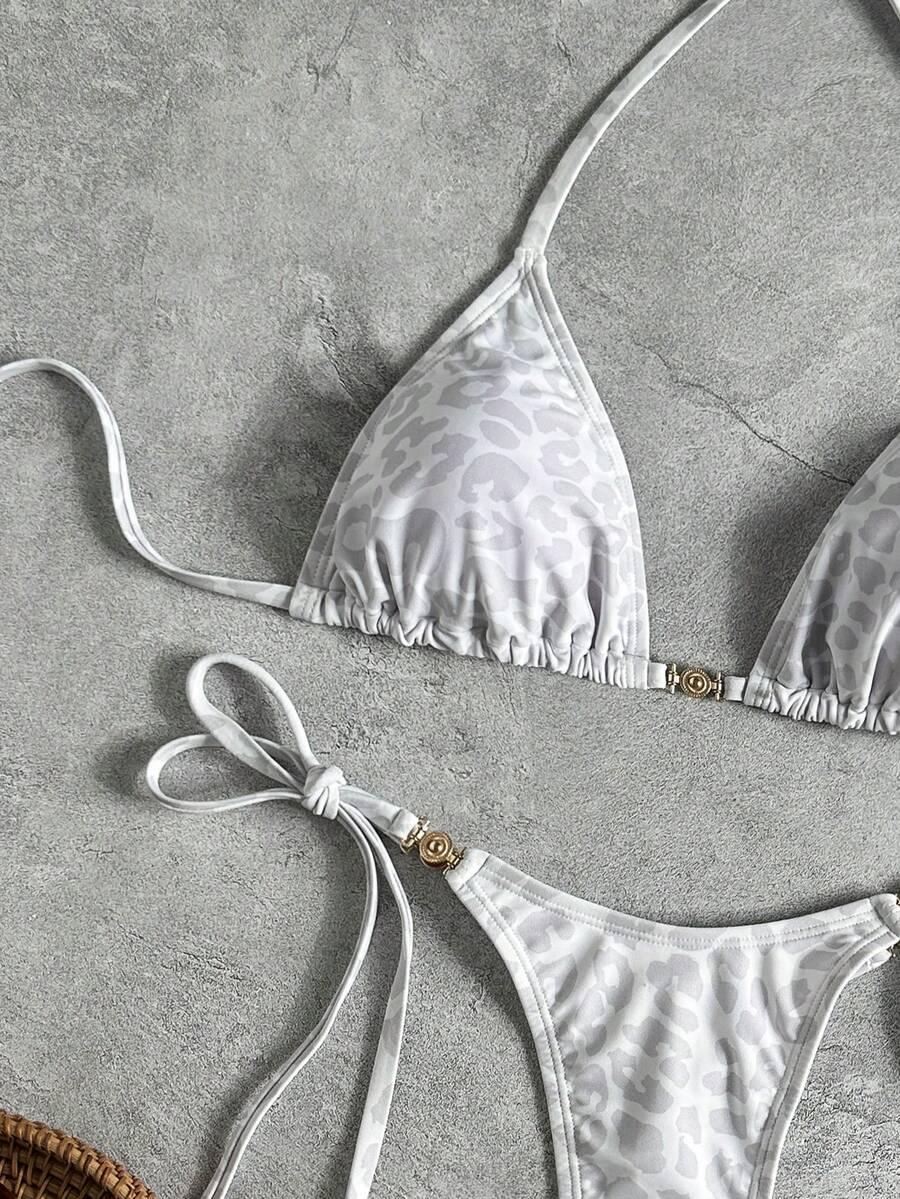 ZESTAW BIKINI W ZWIERZĘCY WZÓR