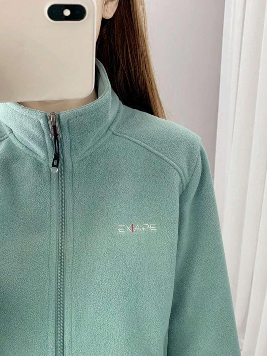 zielona bluza polar