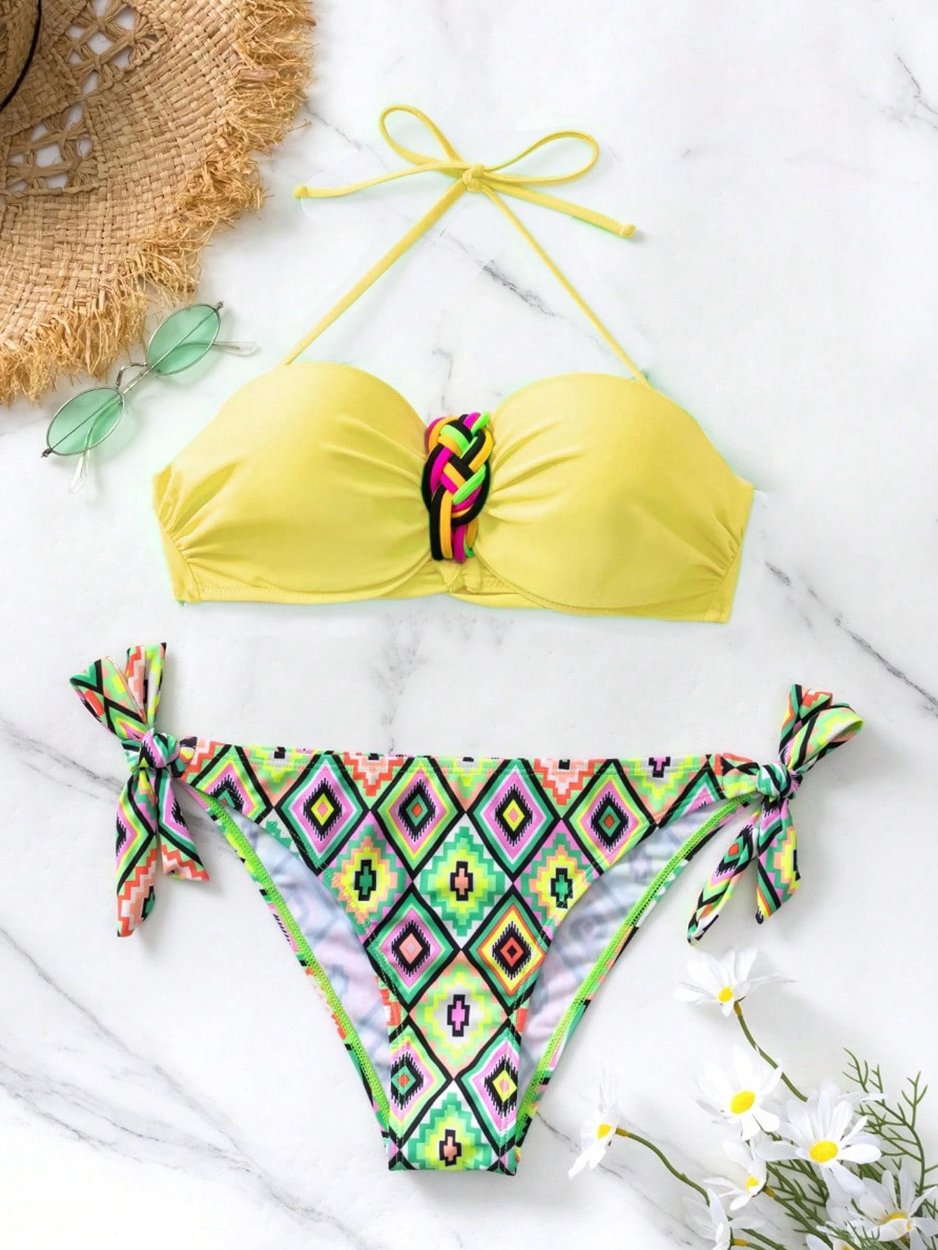 GÓRA OD BIKINI neon