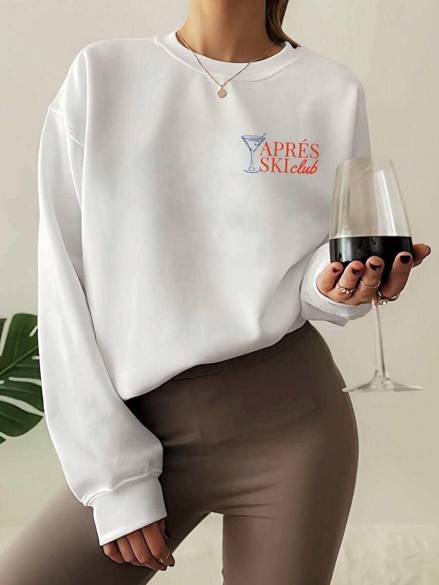 BIAŁA BLUZA PRINT