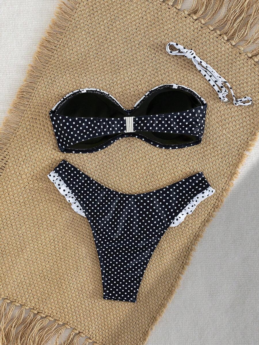 BIKINI DWUCZĘŚCIOWE W KROPKI