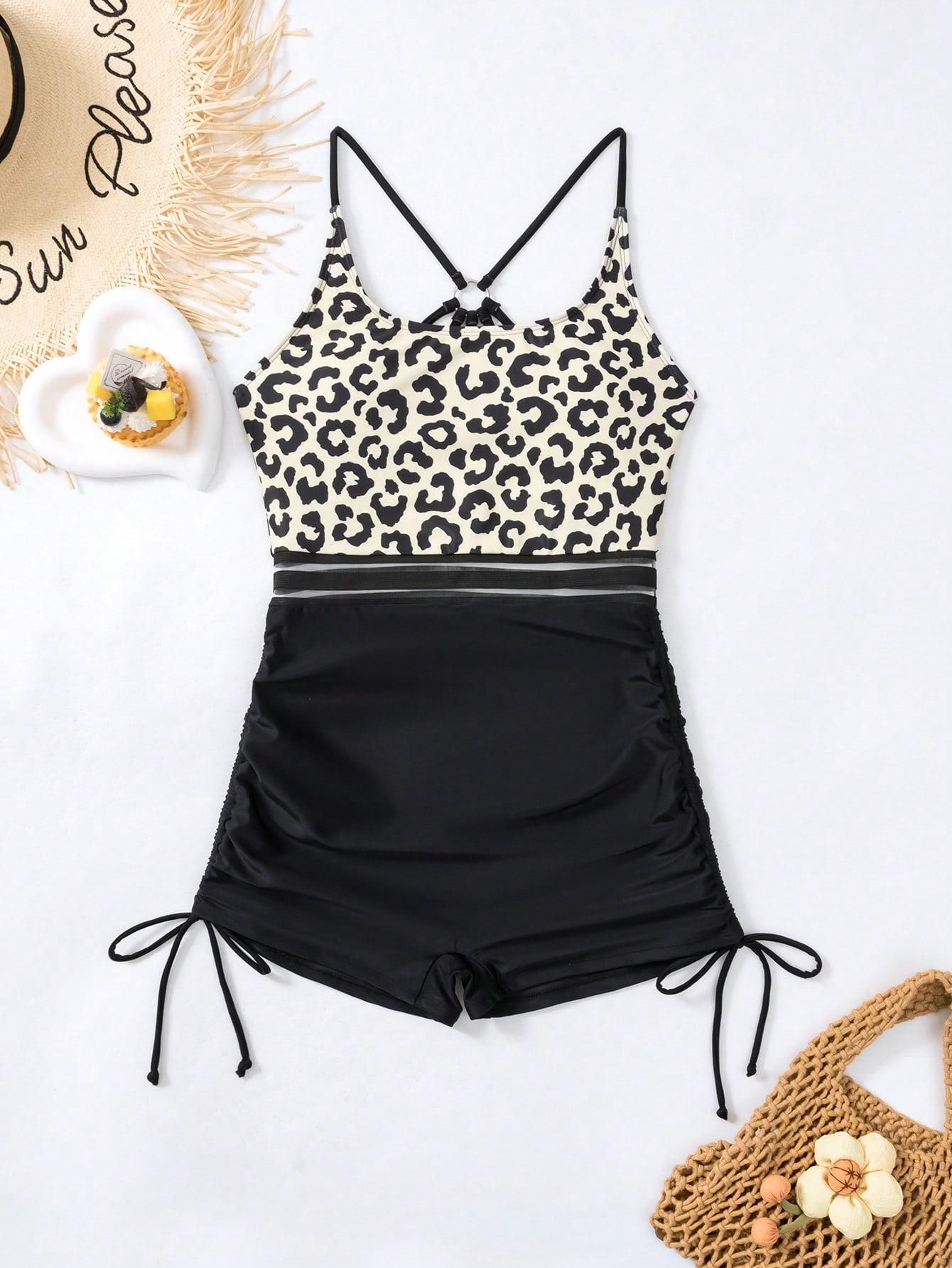 JEDNOCZĘŚCIOWY STRÓJ KĄPIELOWY ANIMAL PRINT