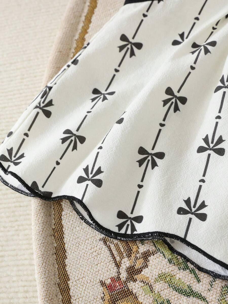 KOMPLET TOP SPODNIE PRINT