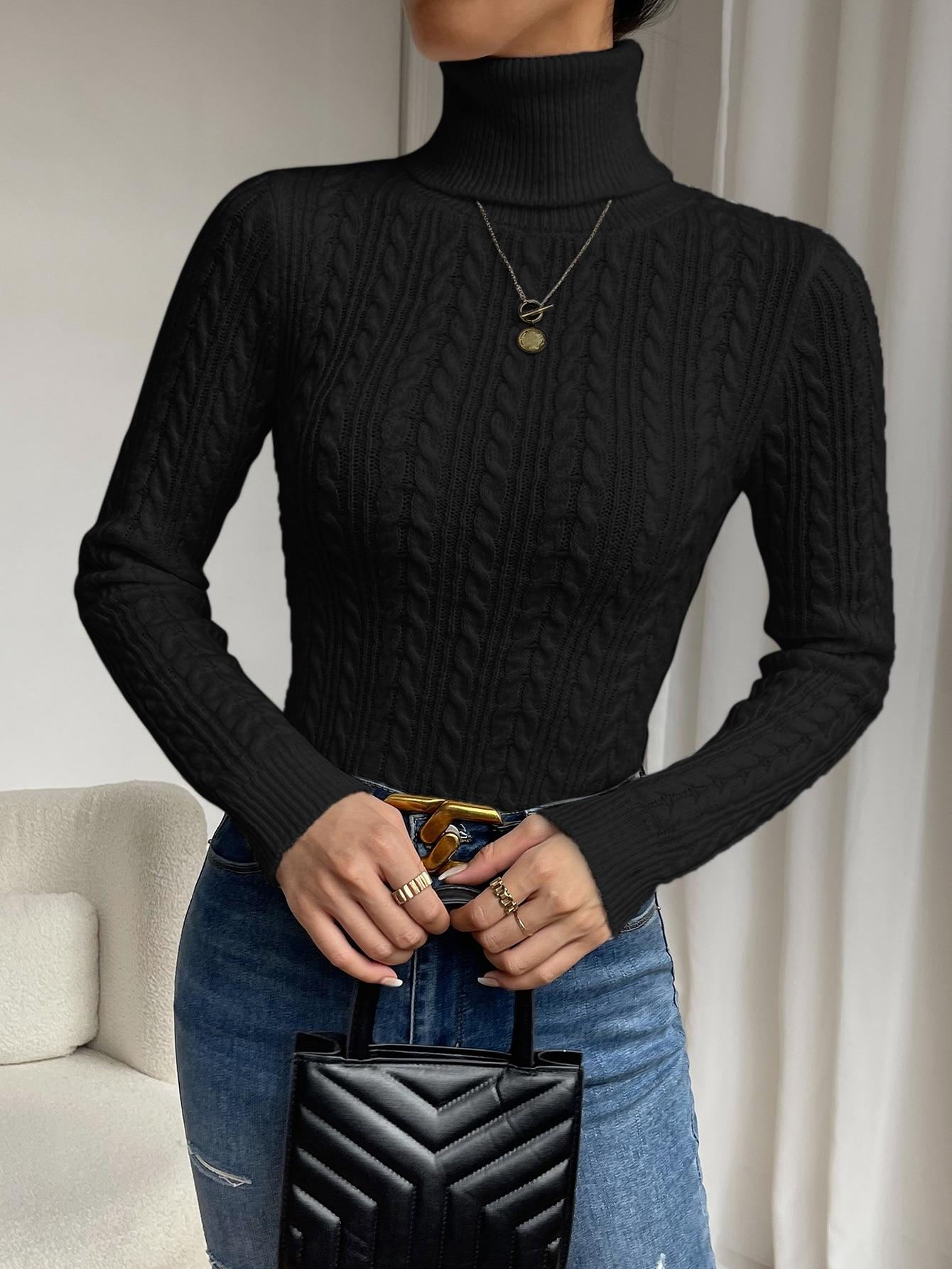 CZARNY SWETER GOLF