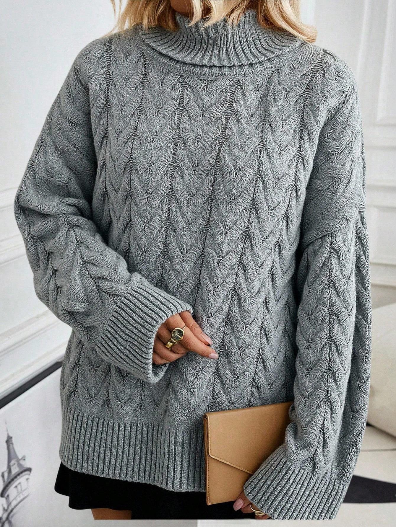 SWETER ZE SPLOTEM WARKOCZOWYM 