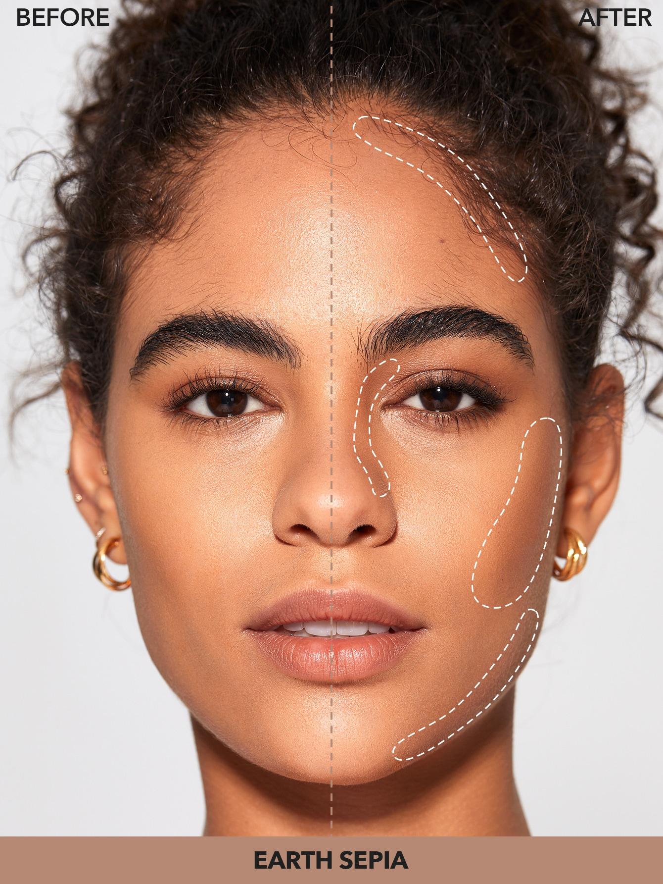 bronzer do twarzy EARTHY SEPIA