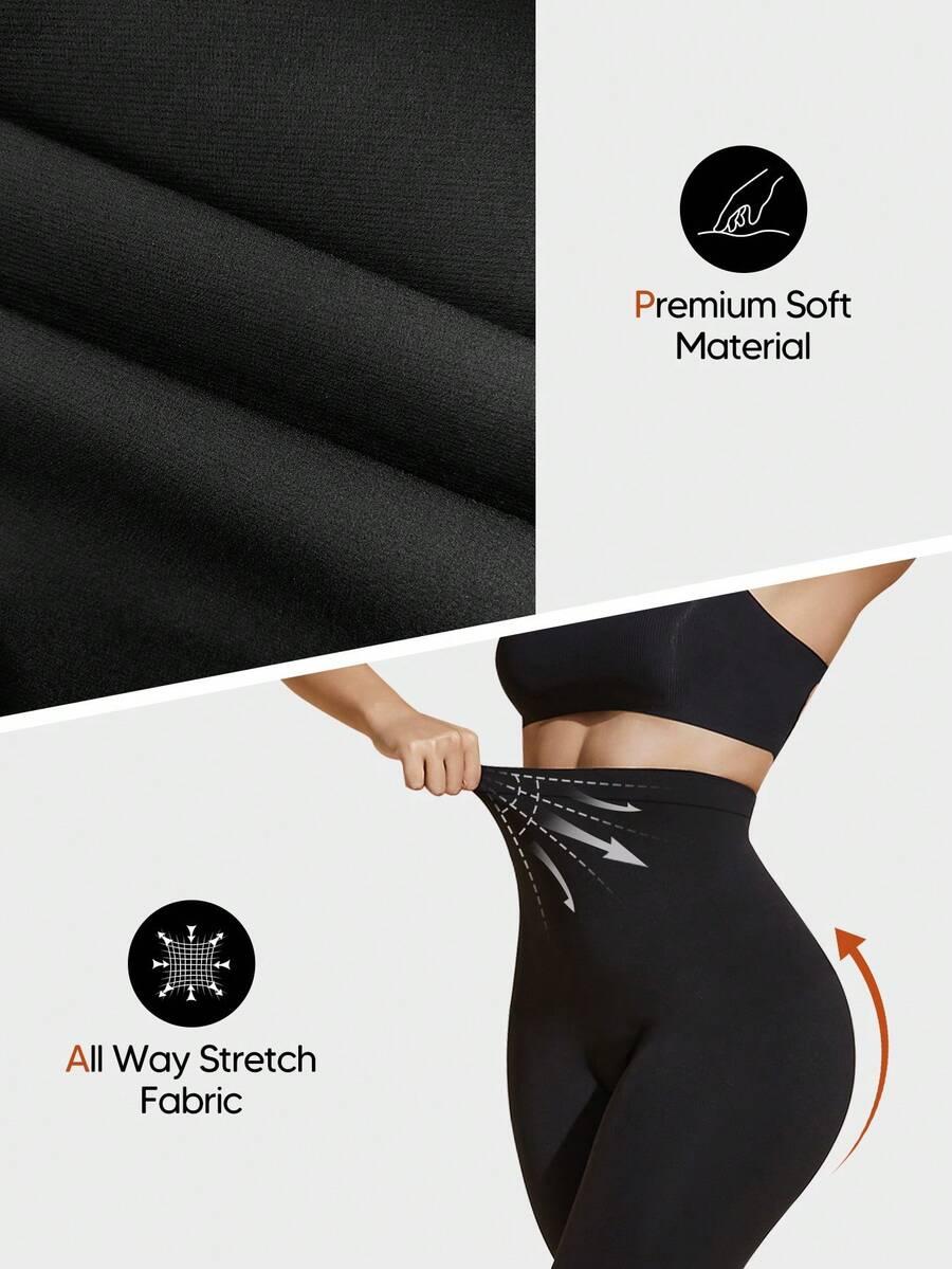 CZARNE LEGGINSY wysoki stan