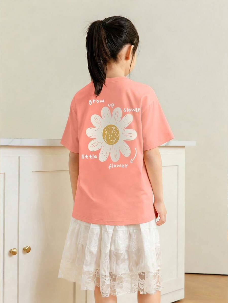 T-SHIRT Z OKRĄGŁYM DEKOLTEM