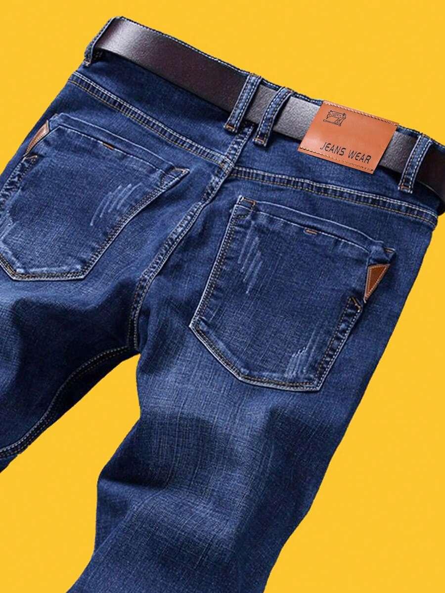 SPODNIE JEANS PROSTA NOGAWKA