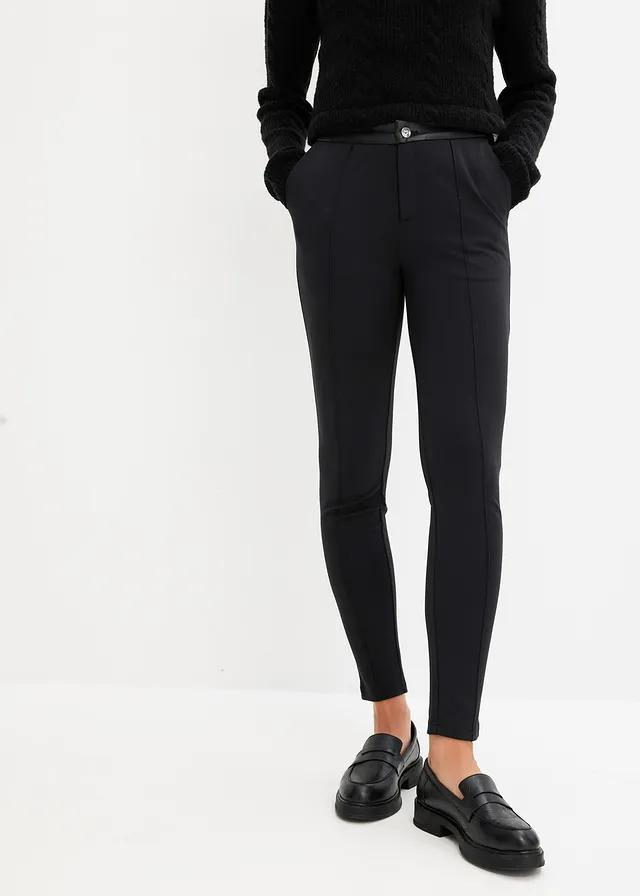 CZARNE LEGGINSY CASUAL