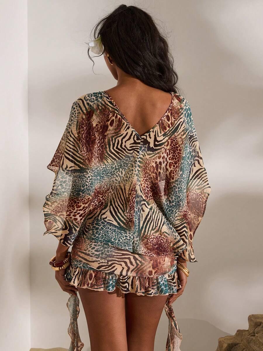 TOP ANIMAL PRINT