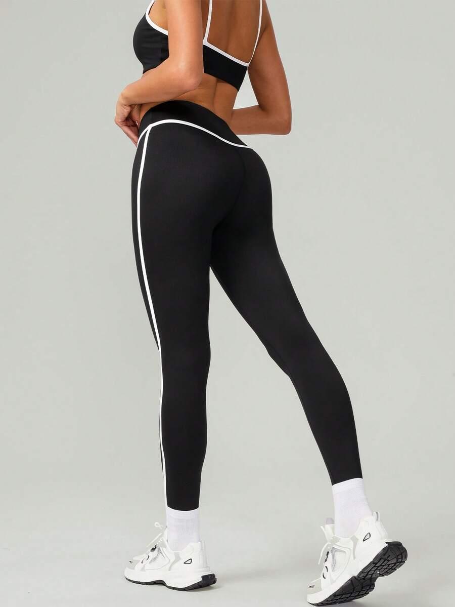 TOP LEGGINSY KOMPLET SPORTOWY