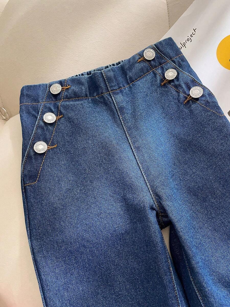 NIEBIESKIE SPODNIE JEANS