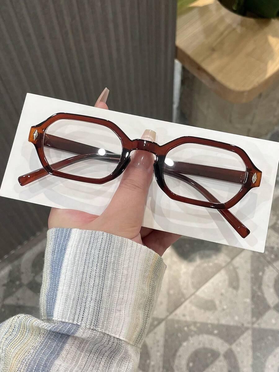 bordowe okulary zerówki