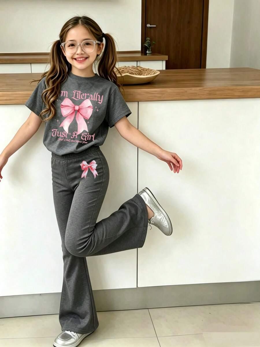 t-shirt spodnie komplet