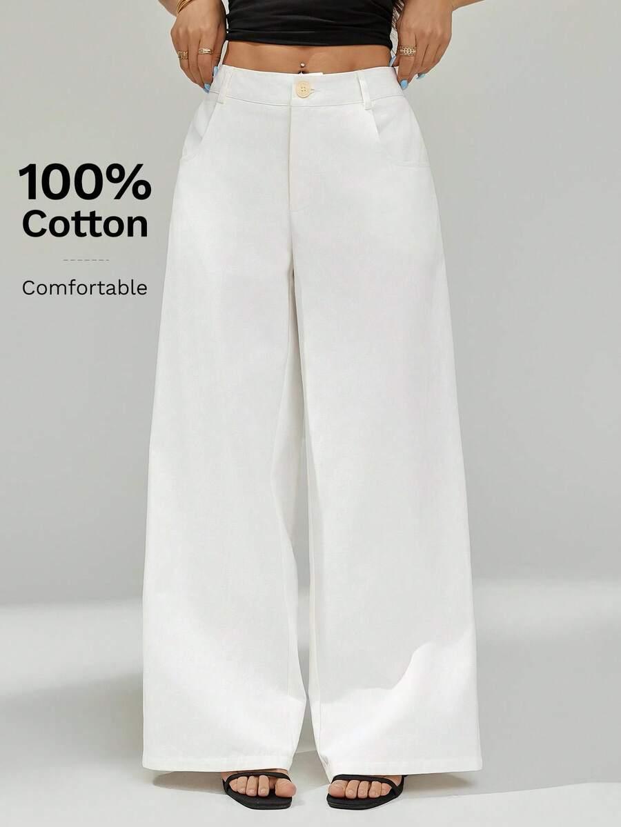 białe spodnie jeans