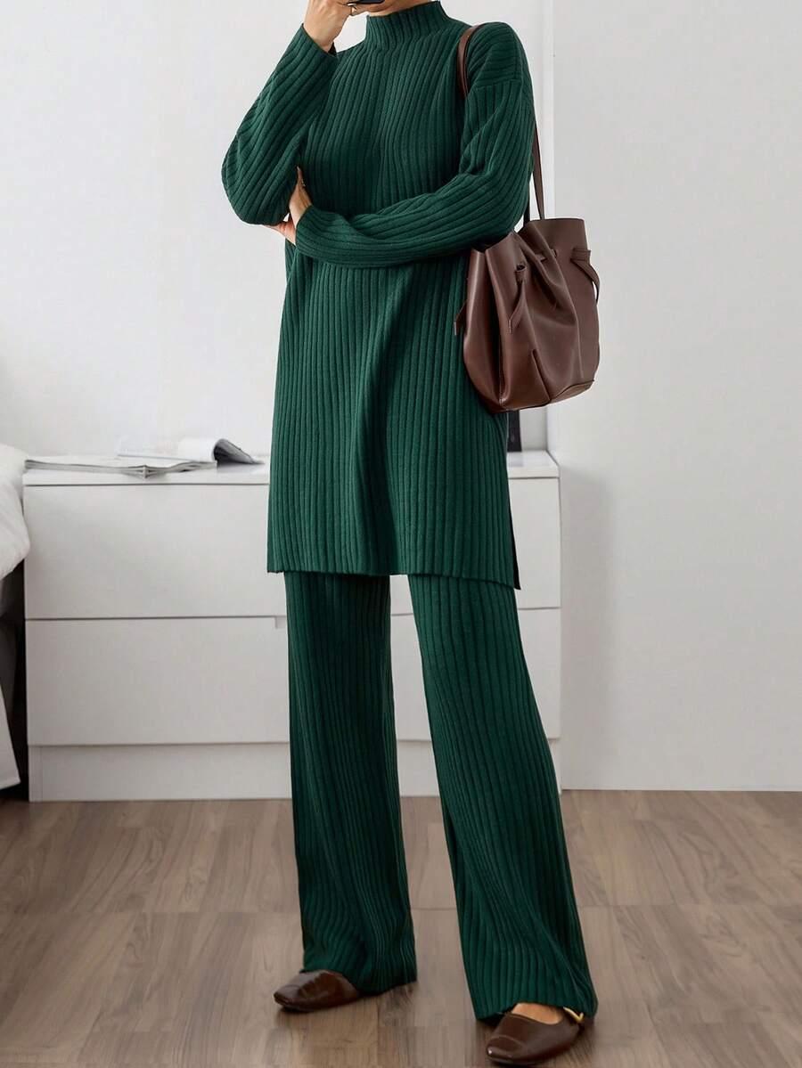 sweter spodnie komplet 