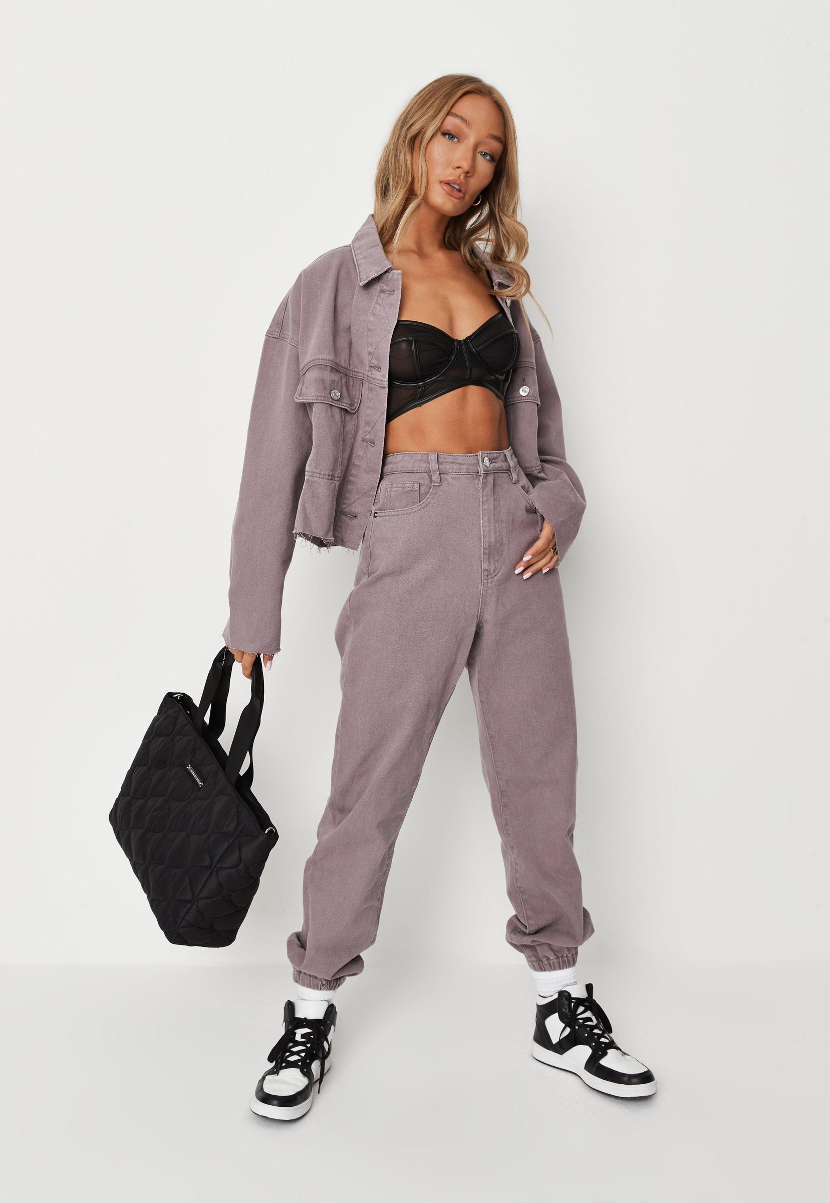 SPODNIE JEANS JOGGER