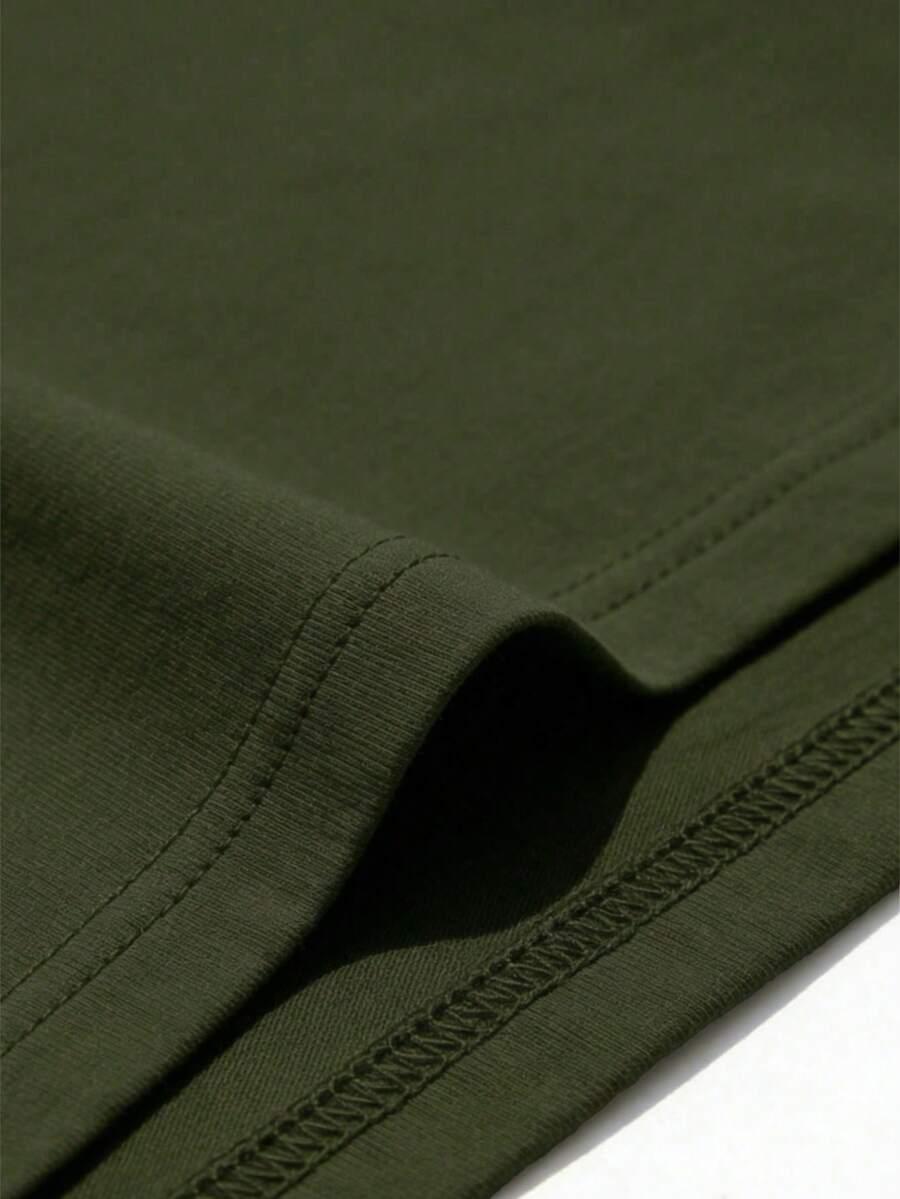 ZIELONY T-SHIRT BASIC