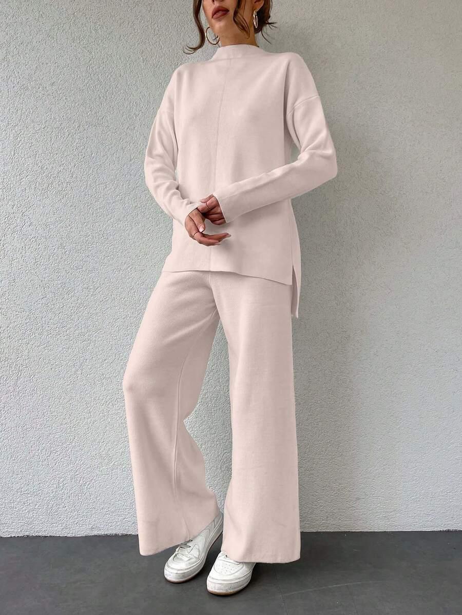 sweter spodnie komplet
