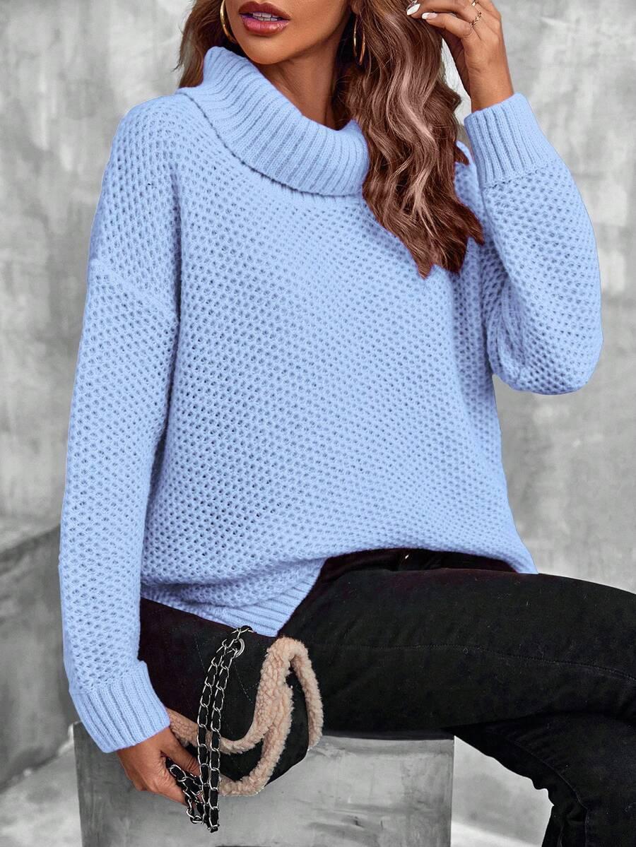 NIEBIESKI SWETER GOLF