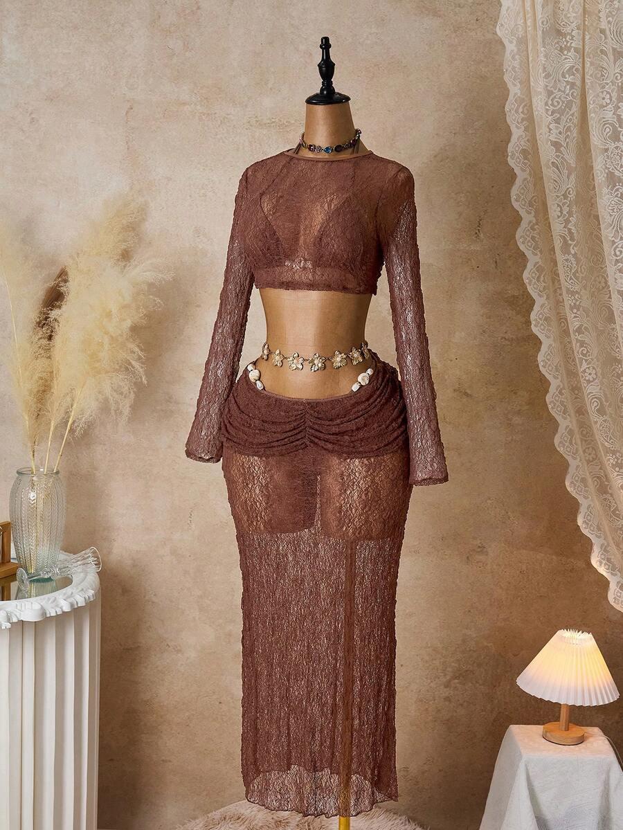 KOMPLET GÓRA OD BIKINI SPÓDNICA TOP