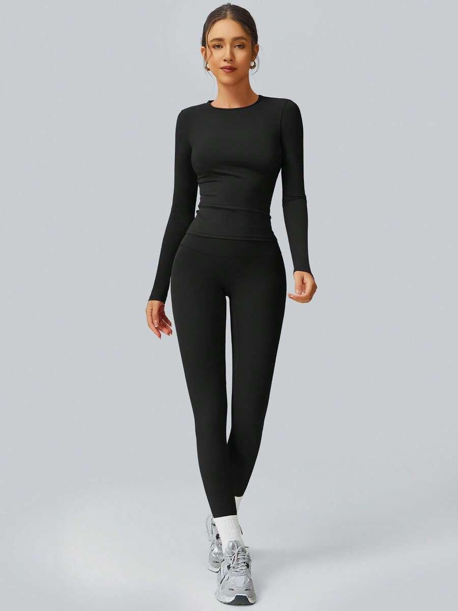 komplet bluzka legginsy 