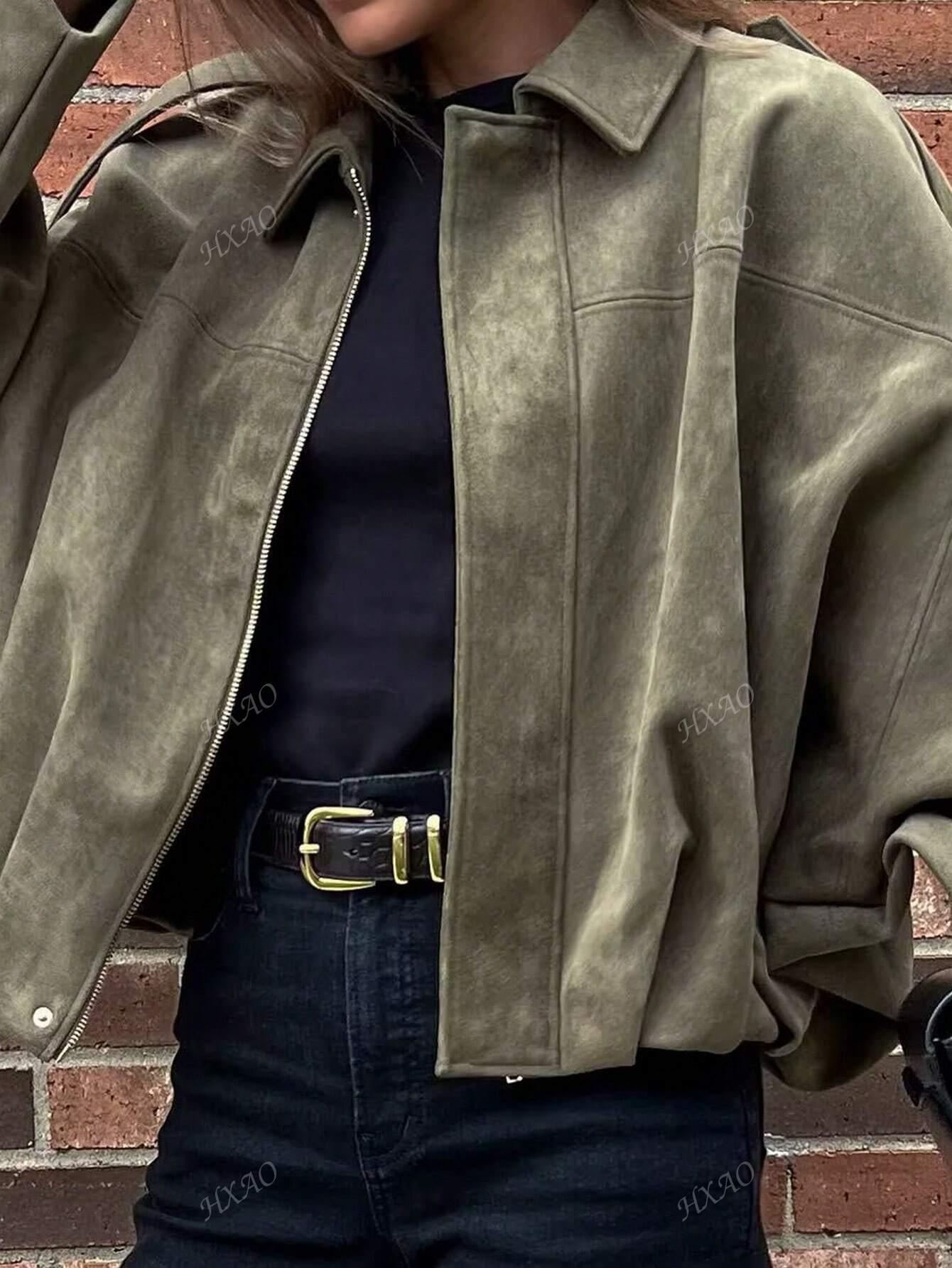 ZIELONA KURTKA BOMBER 