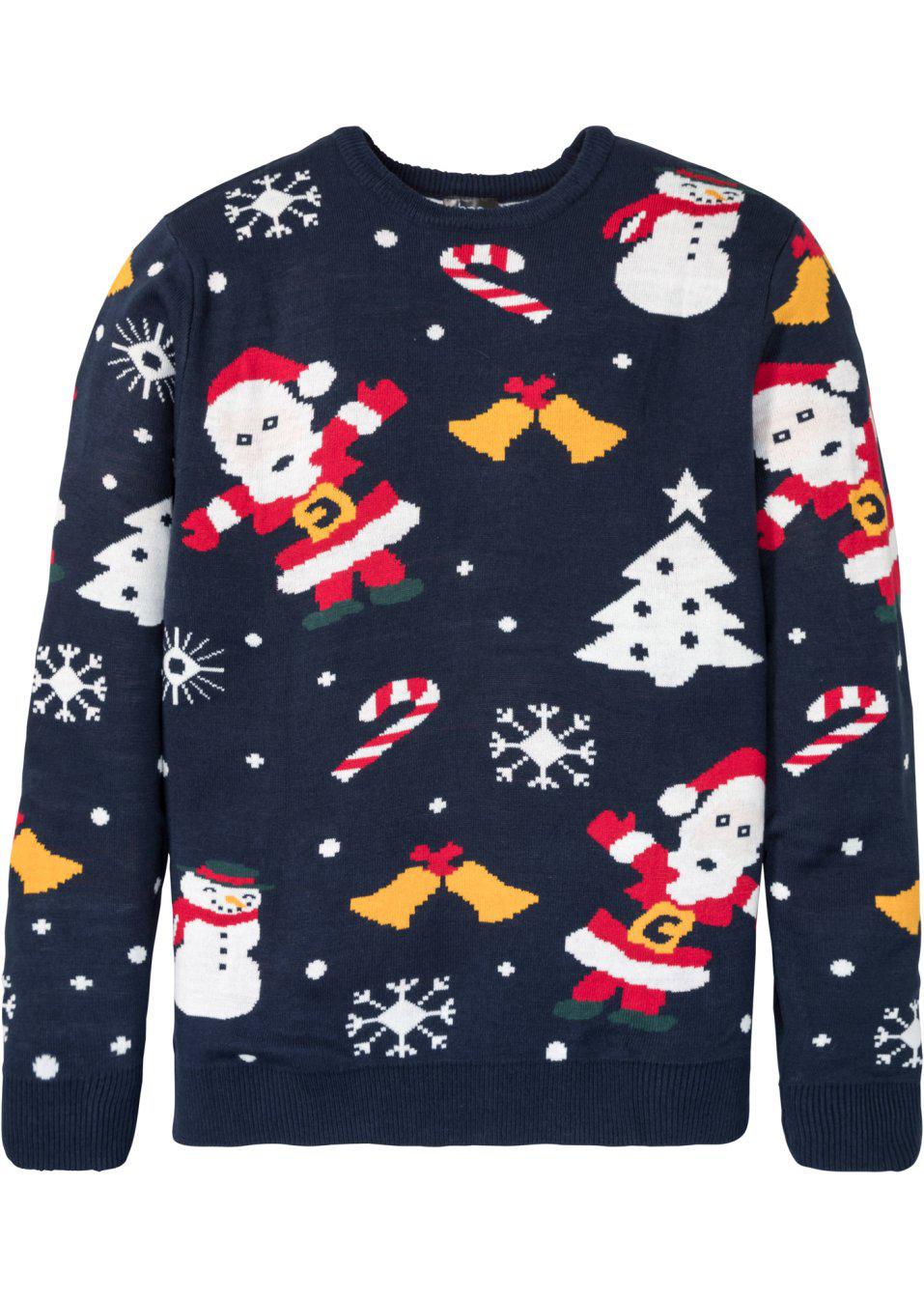 SWETER MĘSKI Z NADRUKIEM 