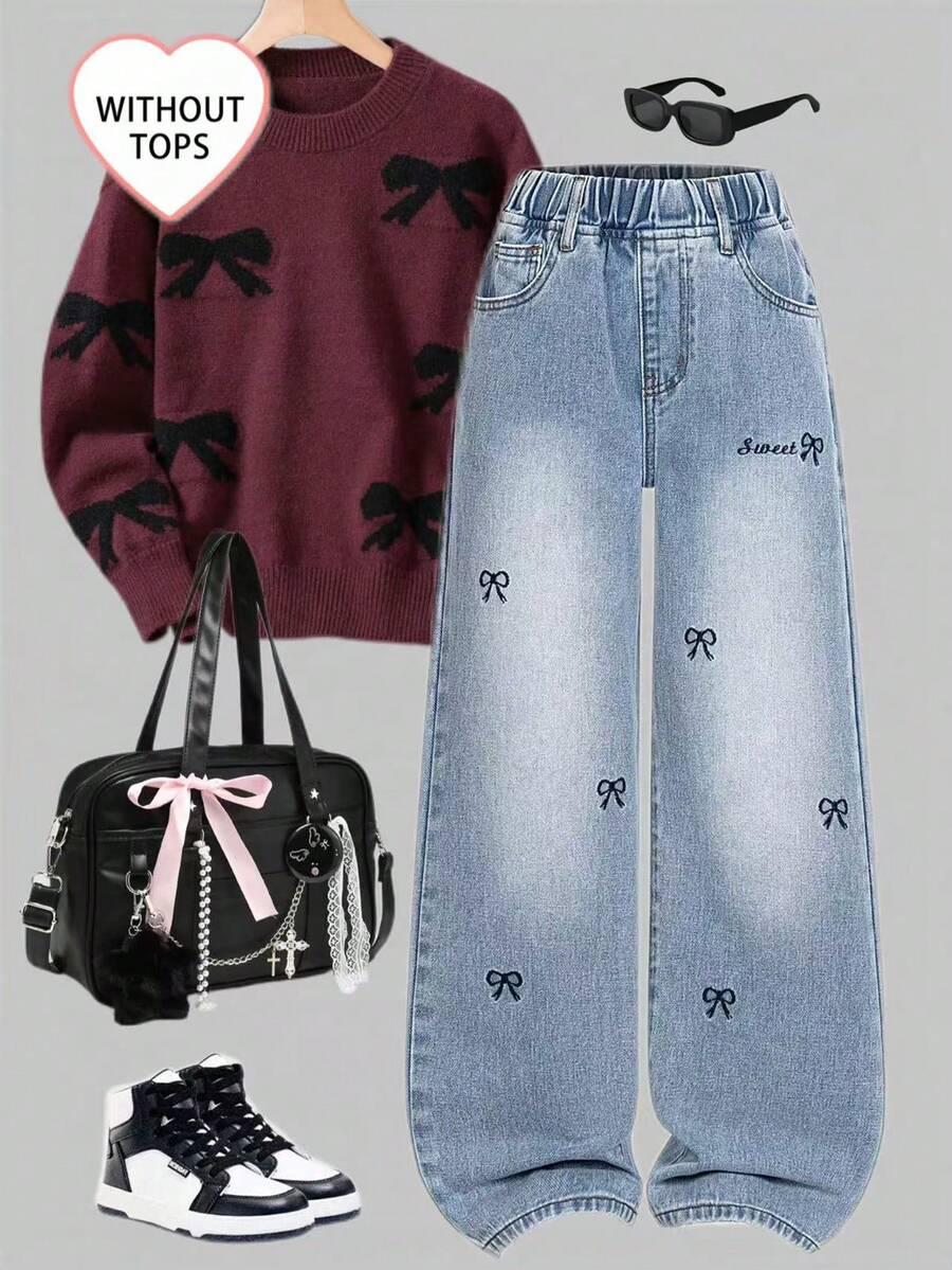 NIEBIESKIE SPODNIE JEANS