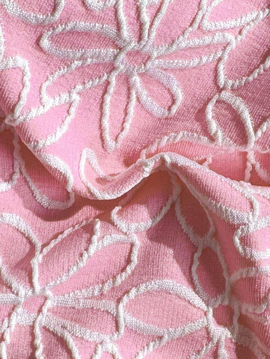 różowa góra od bikini 