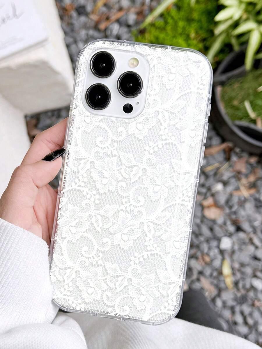 białe etui na telefon 