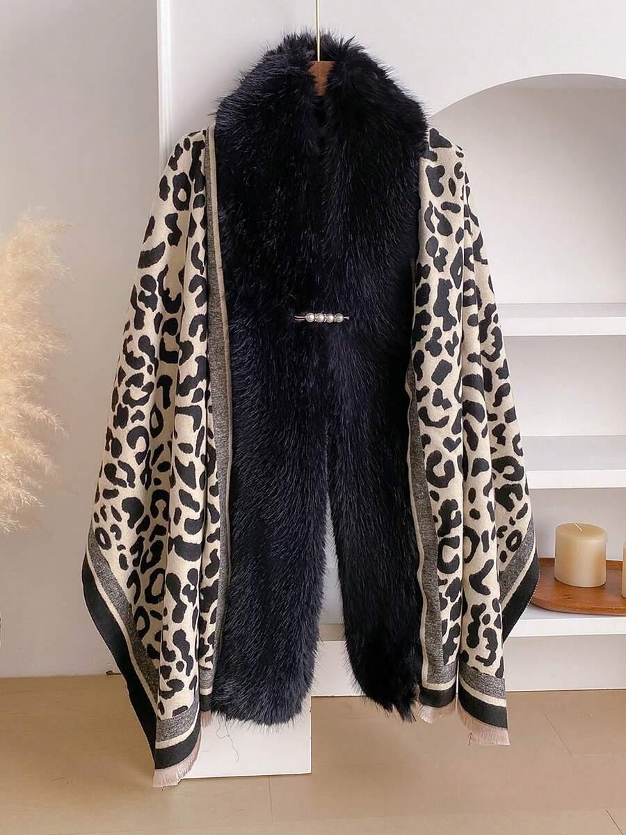 szal animal print