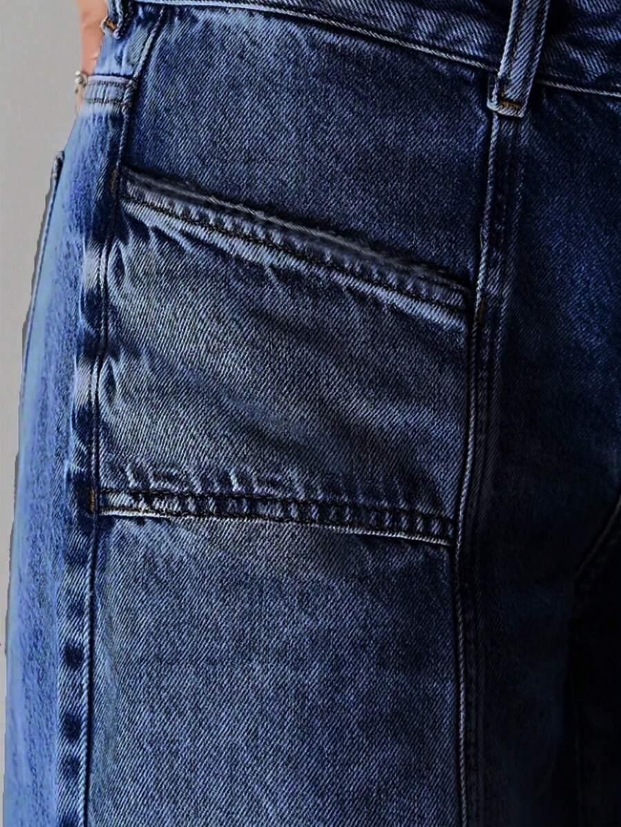NIEBIESKIE SPODNIE JEANS