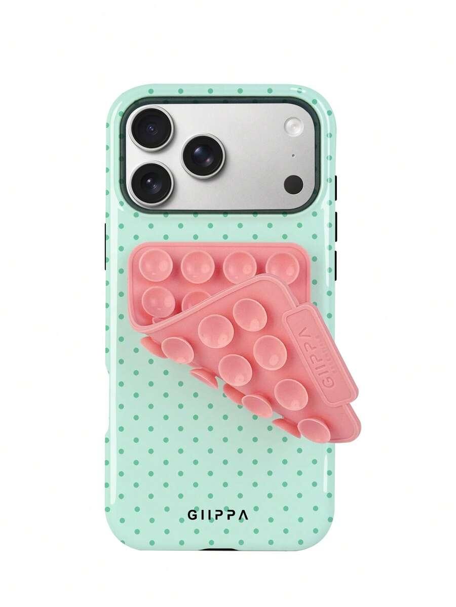 etui na telefon iphone 15 pro przyssawka zestaw