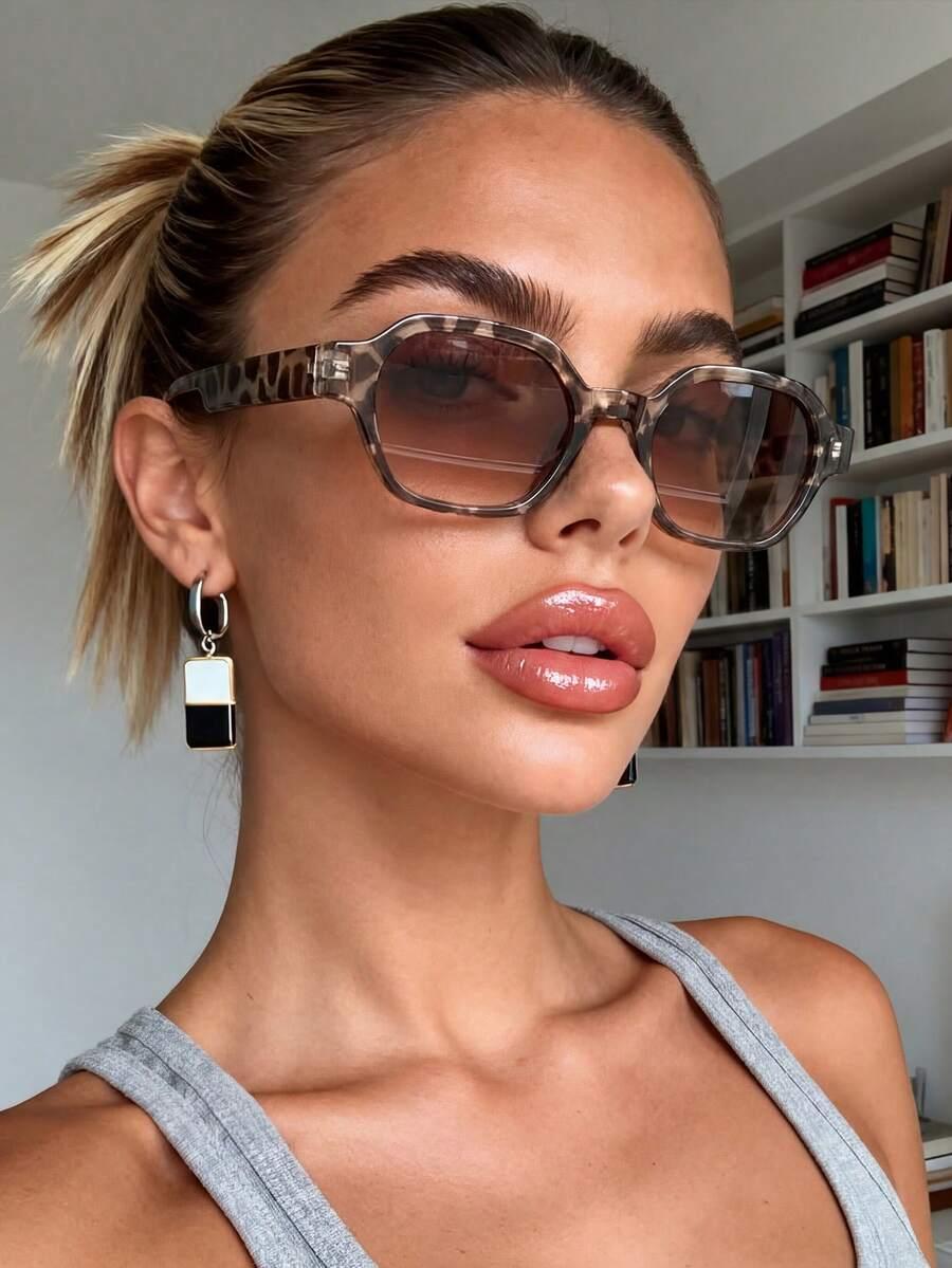 okulary przeciwsłoneczne animal print