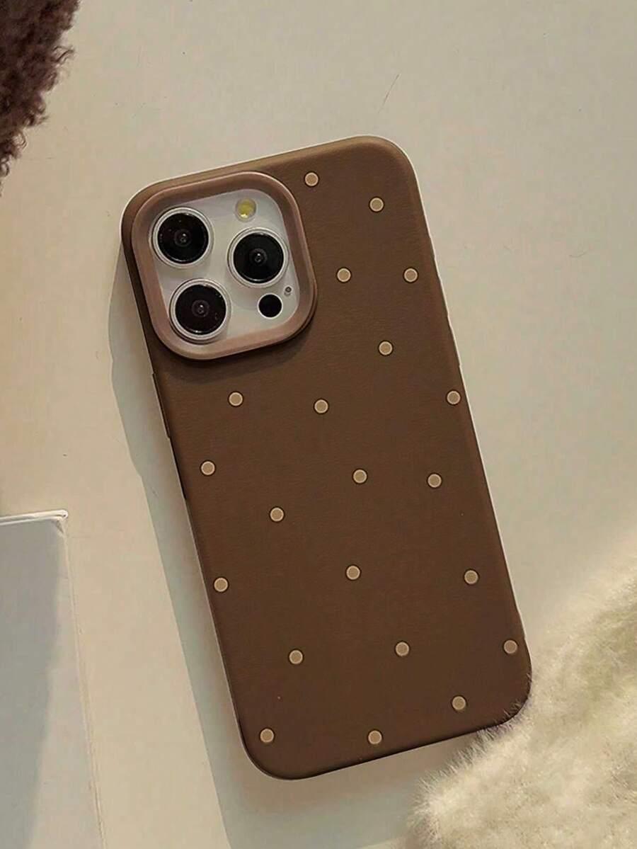 BRĄZOWE ETUI NA TELEFON IPHONE xr