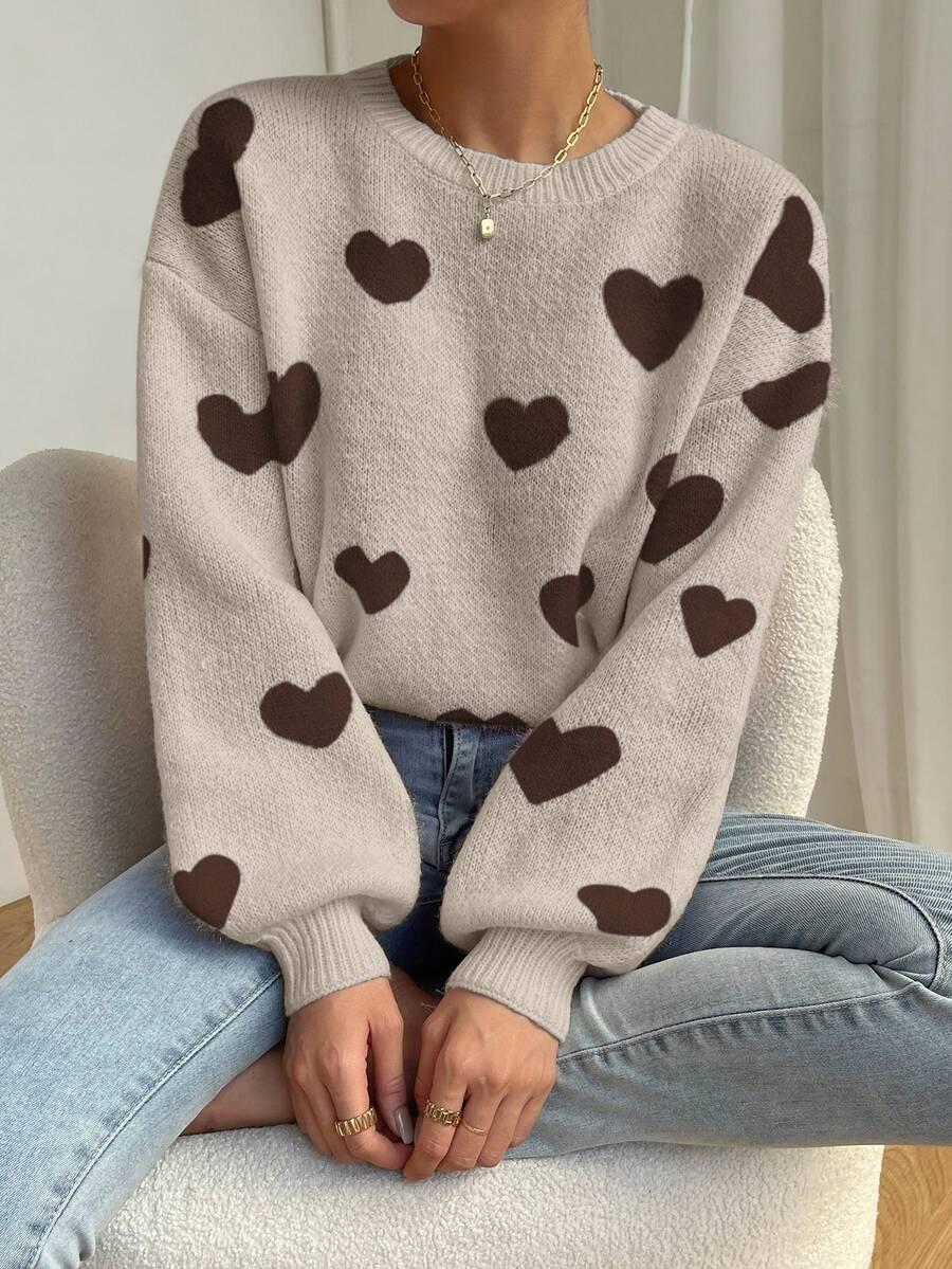 SWETER WZÓR SERCA