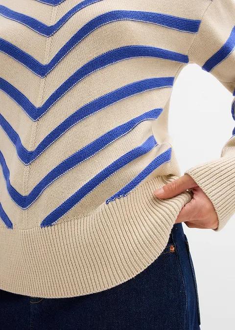 SWETER DAMSKI PÓŁGOLF 