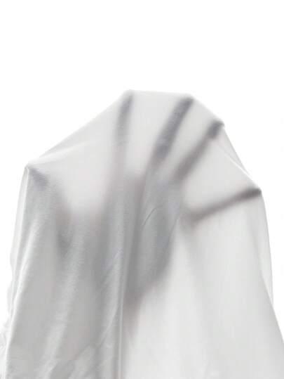 BIAŁA BLUZKA DŁUGI RĘKAW print