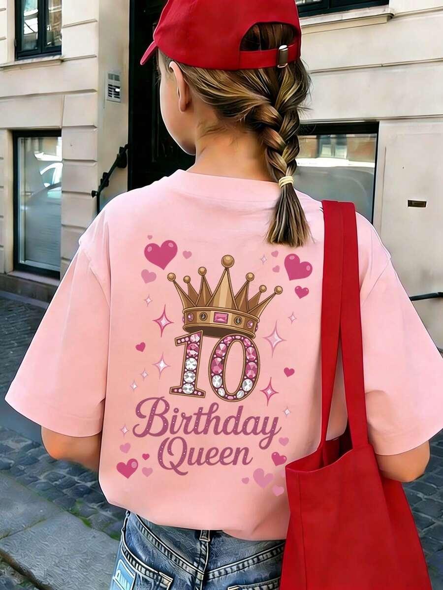 RÓŻOWY T-SHIRT PRINT