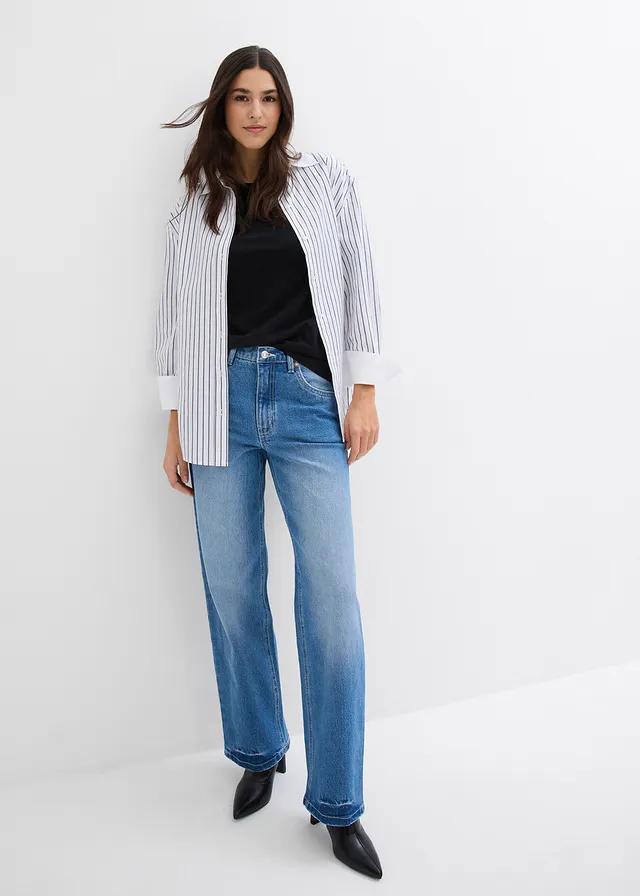 NIEBIESKIE SPODNIE JEANS