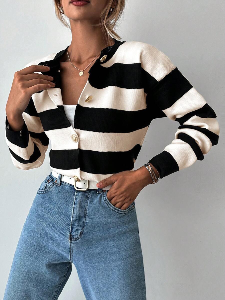 SWETER KARDIGAN GUZIKI