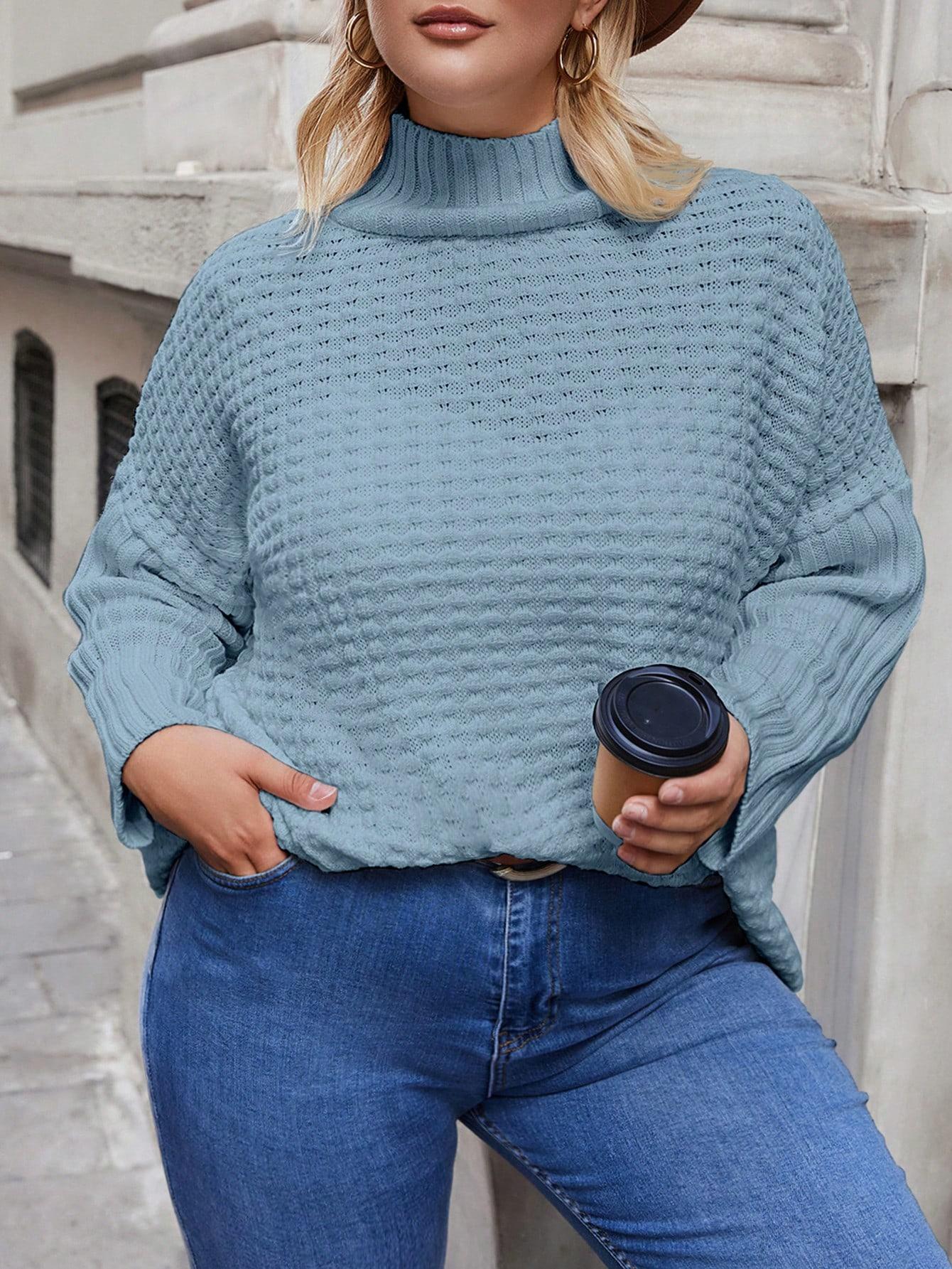 NIEBIESKI SWETER GOLF