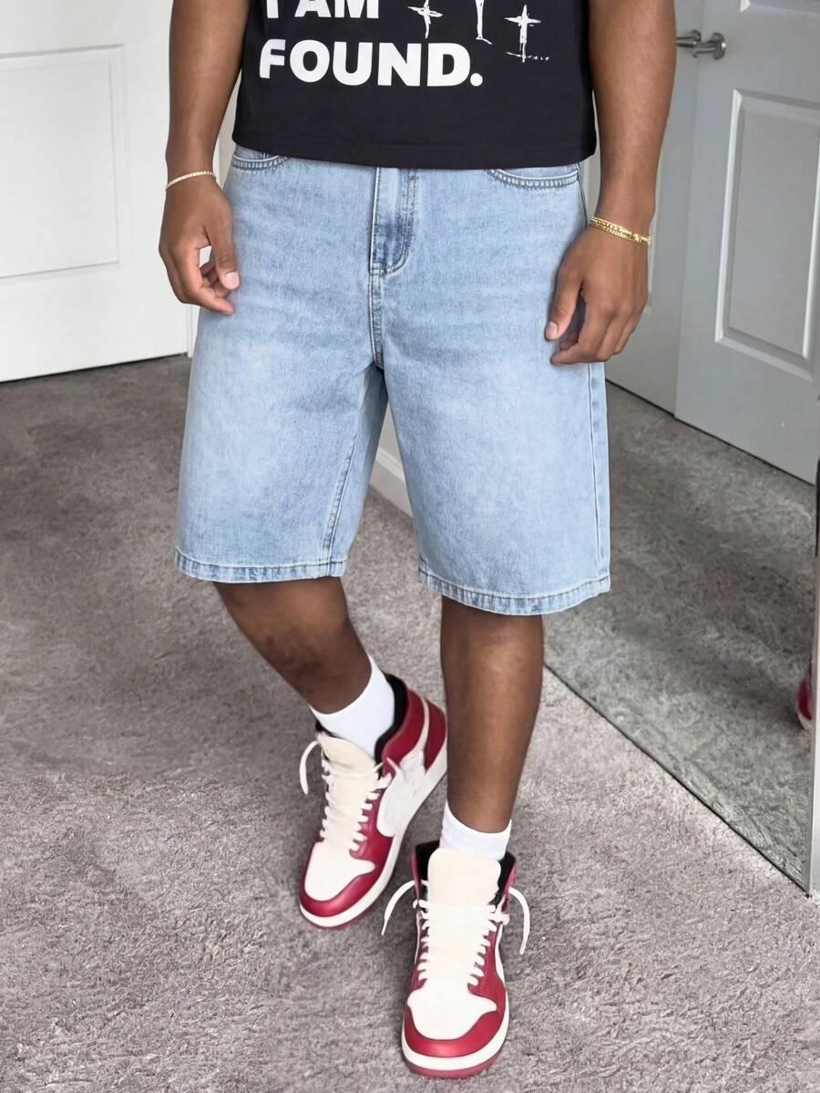 spodenki przed kolano jeans