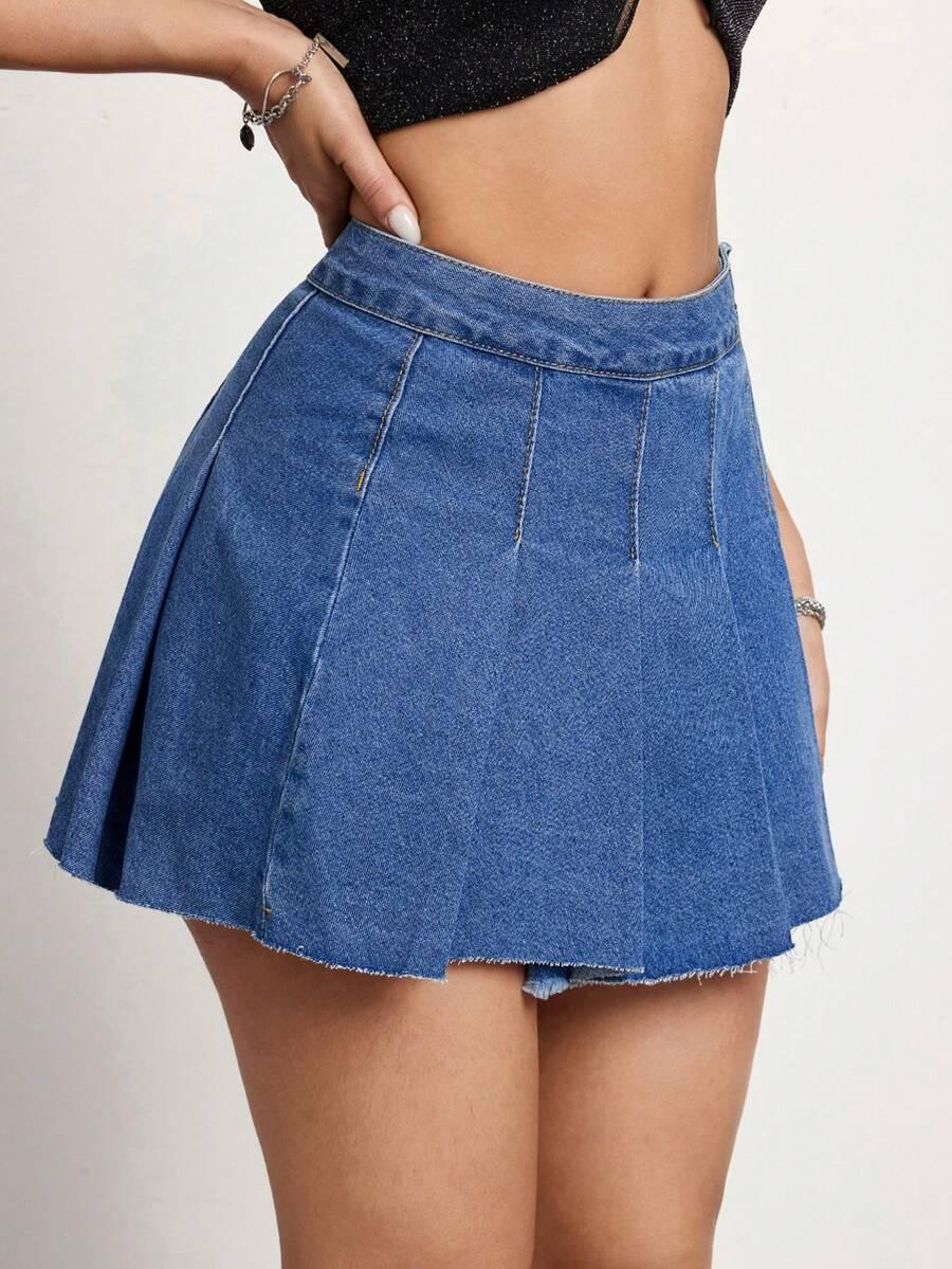 mini spódnica jeans