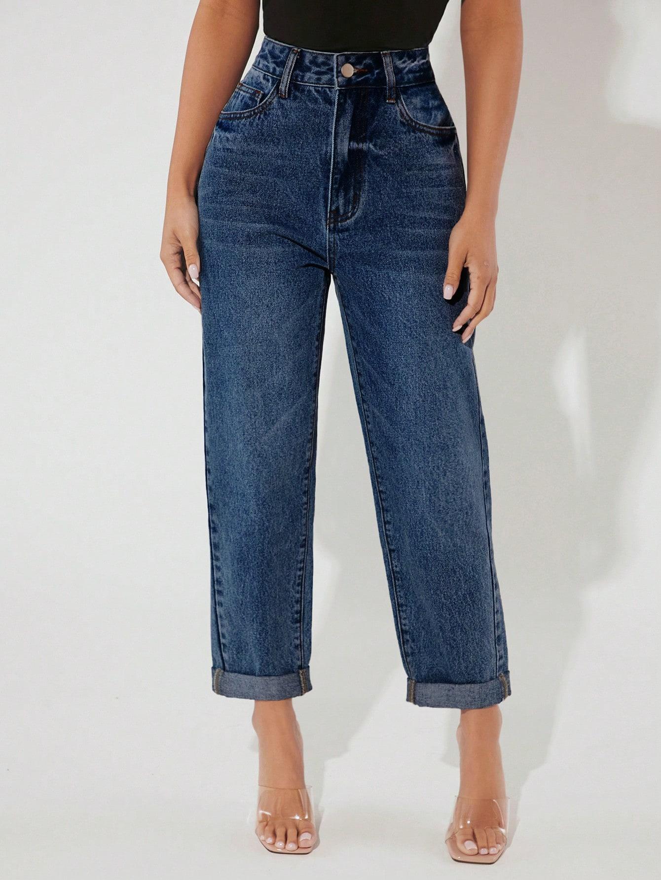 NIEBIESKIE SPODNIE JEANS