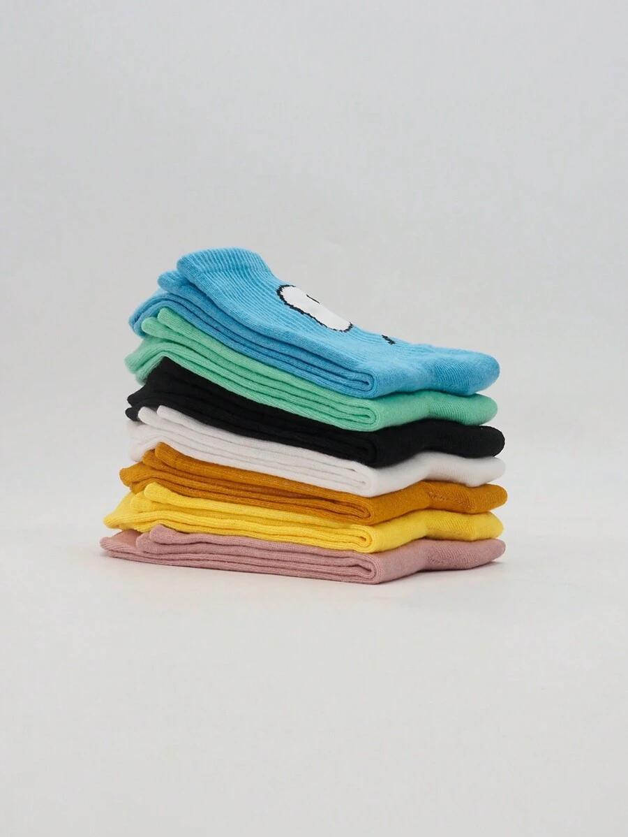 wielokolorowe skarpety 7-pack