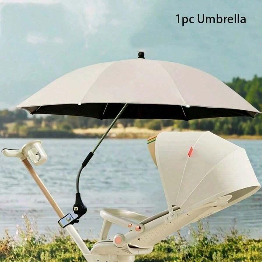 beżowy PARASOL PRZECIWSŁONECZNY do wózka